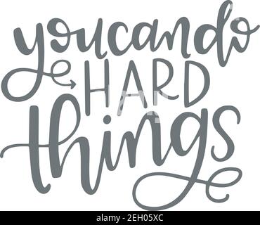 How To Do Hard Things Stock Vector Image Art Alamy