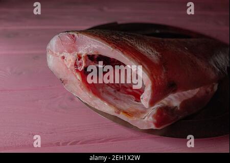 fathead minnow fish fresh. Fresh Fathead Fish. Piece of raw fish Stock ...