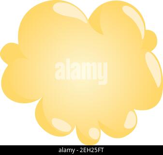 Smoke explosion icon. Isometric illustration of smoke explosion vector icon for web Stock Vector