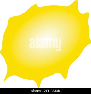 Starburst icon. Isometric illustration of starburst vector icon for web Stock Vector