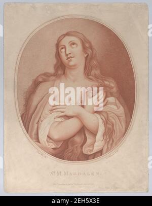 Saint Mary Magdalen, January 15, 1779. Stock Photo