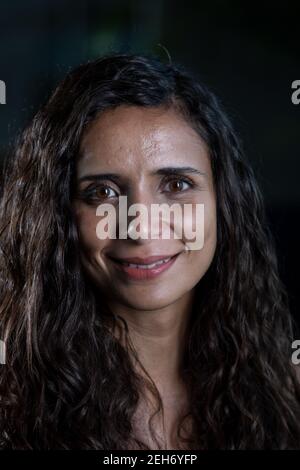 Ella Al-Shamahi, comedian, paleoanthropologist, archaeologist and explorer. Stock Photo