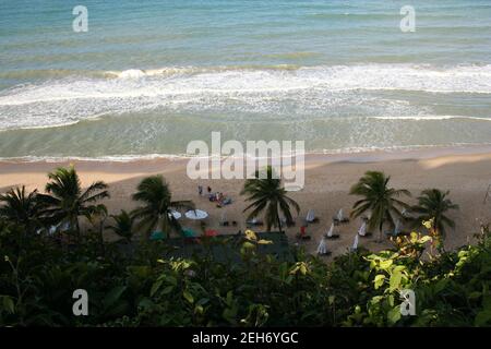 Madeiro beach, Brazil Stock Photo