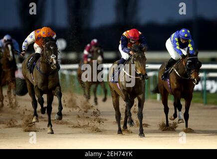 Elixsoft ridden by Gemma Tutty (right) on their way to winning the ...