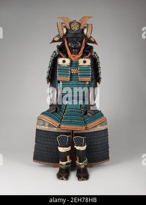 Armour of the Maeda Family, Japanese, 18th century. Stock Photo