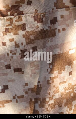 US navy working uniform aor 2 digital camouflage fabric texture background, Stock image