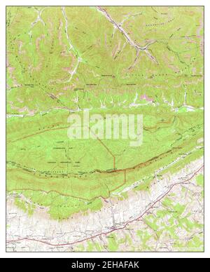 Ewing, Kentucky, map 1946, 1:24000, United States of America by ...