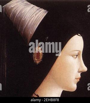 Mary of burgundy pocher cropped. Stock Photo