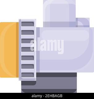 Clean pool filter icon. Cartoon of clean pool filter vector icon for web design isolated on white background Stock Vector
