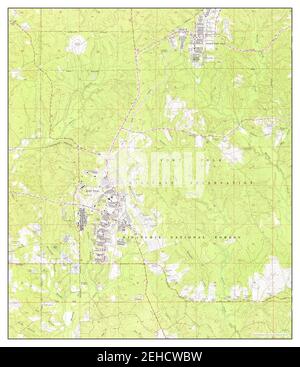 Fort Polk, Louisiana, map 1974, 1:24000, United States of America by Timeless Maps, data U.S. Geological Survey Stock Photo
