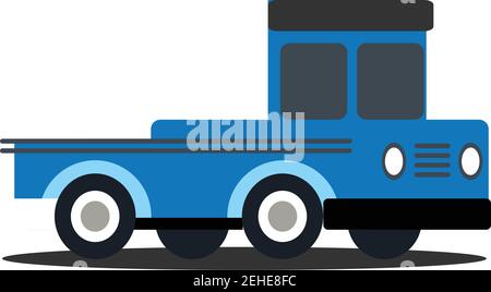 Car Vector flat style illustration.Suitable for Diagrams, Infographics, Book Illustration, Game Asset, And Other Graphic Related Assets Stock Vector