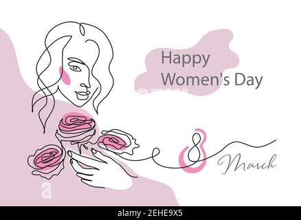 Beautiful Women's Day Special Drawing
