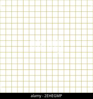 Grid paper. Abstract squared background with color graph. Geometric pattern for school, wallpaper, textures, notebook. Lined blank on transparent Stock Vector