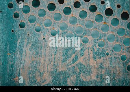Industrial Grunge Rusted Metal Texture Stock Photo
