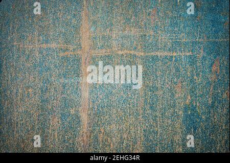 Industrial Grunge Rusted Metal Texture Stock Photo