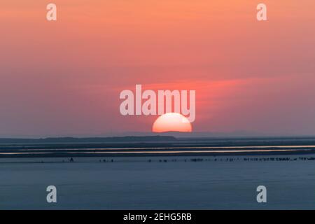 Various views of the Rann of kutch Stock Photo