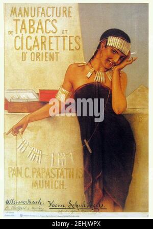 Papastathis-cigarettes-munich. Stock Photo