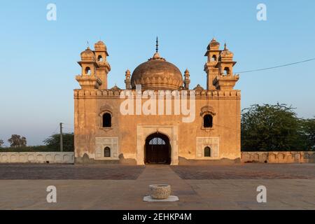 Abbassi Mosque near Derawar Fort, Yazman Tehsil, Punjab, Pakistan Stock Photo