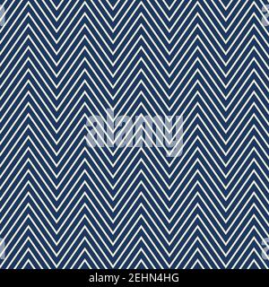 blue zigzag line seamless pattern vector illustration Stock Vector