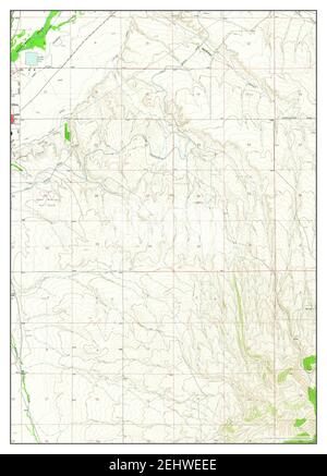 Dillon East, Montana, map 1962, 1:24000, United States of America by Timeless Maps, data U.S. Geological Survey Stock Photo