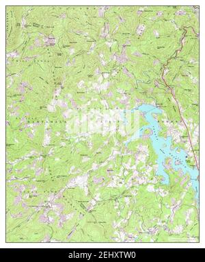 Glenville, North Carolina, map 1946, 1:24000, United States of America by Timeless Maps, data U.S. Geological Survey Stock Photo