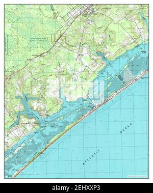 Holly Ridge, North Carolina, map 1997, 1:24000, United States of America by Timeless Maps, data U.S. Geological Survey Stock Photo