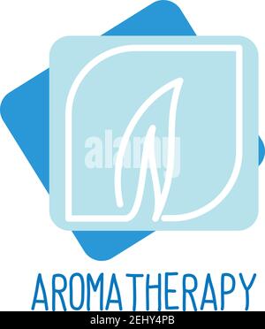 essential oil aromatherapy isolated on white background. vector illustration Stock Vector