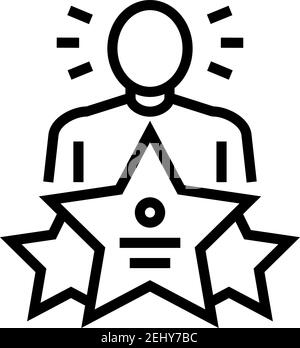 universal expert line icon vector illustration Stock Vector Image & Art ...