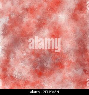 watercolor background mixed red gray white color Stock Photo