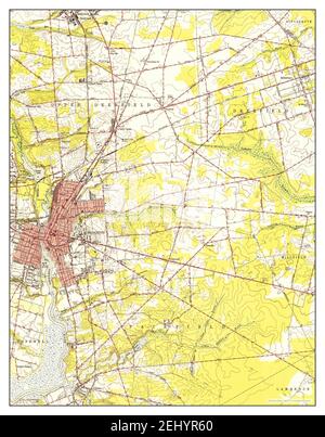 Bridgeton, New Jersey, map 1953, 1:24000, United States of America by Timeless Maps, data U.S. Geological Survey Stock Photo