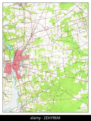 Bridgeton, New Jersey, map 1953, 1:24000, United States of America by Timeless Maps, data U.S. Geological Survey Stock Photo