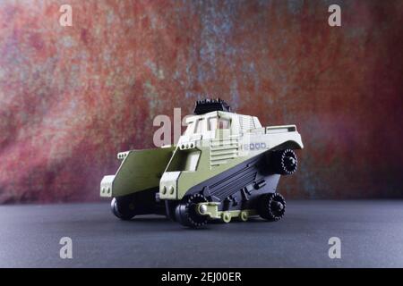 1977 Matchbox toy - futuristic war machine 'Raider Command'. Stock Photo
