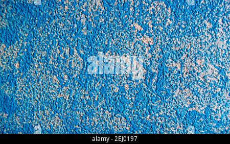 Abstract grainy texture on blue and white wall. It can be used as a design elements and background Stock Photo