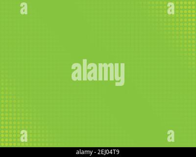 Abstract technology with dots pattern on gradients green background. vector illustration, circle elements, backdrop or wallpaper Stock Vector