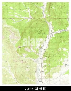 Ojo Caliente, New Mexico, map 1953, 1:24000, United States of America by Timeless Maps, data U.S. Geological Survey Stock Photo