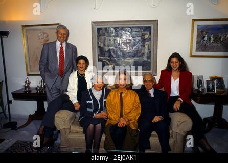 Beirut Lebanon Lebanese Family Stock Photo - Alamy