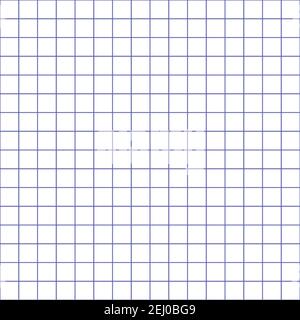 Grid paper. Abstract squared background with color graph. Geometric pattern for school, wallpaper, textures, notebook. Lined blank on transparent Stock Vector
