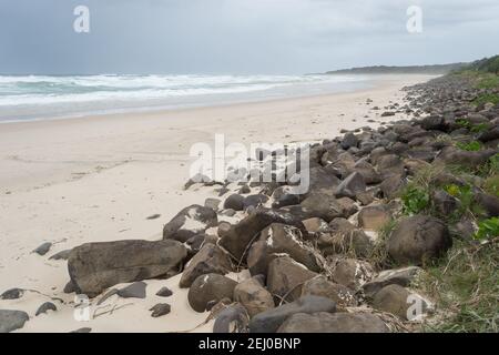 Sharpes Beach, Skennars Head, Ballina, New South Wales, Australia. Stock Photo
