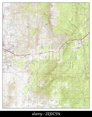 Tijeras, New Mexico, map 1961, 1:24000, United States of America by Timeless Maps, data U.S. Geological Survey Stock Photo