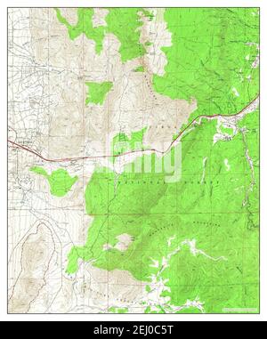 Tijeras, New Mexico, map 1961, 1:24000, United States of America by Timeless Maps, data U.S. Geological Survey Stock Photo