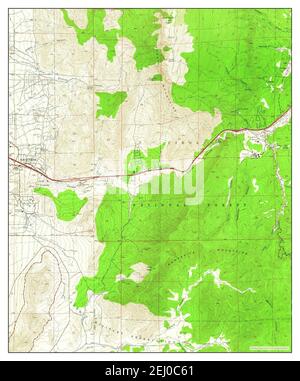 Tijeras, New Mexico, map 1961, 1:24000, United States of America by Timeless Maps, data U.S. Geological Survey Stock Photo