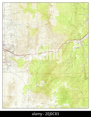 Tijeras, New Mexico, map 1961, 1:24000, United States of America by Timeless Maps, data U.S. Geological Survey Stock Photo