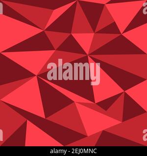 Abstract background of red shades in the form of geometric minimalism. Stock Vector
