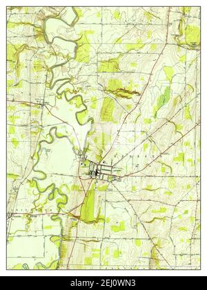 Geneseo, New York, map 1950, 1:24000, United States of America by Timeless Maps, data U.S. Geological Survey Stock Photo