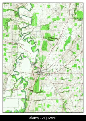 Geneseo, New York, map 1950, 1:24000, United States of America by Timeless Maps, data U.S. Geological Survey Stock Photo