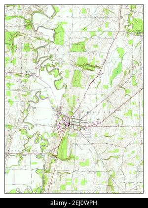 Geneseo, New York, map 1950, 1:24000, United States of America by Timeless Maps, data U.S. Geological Survey Stock Photo