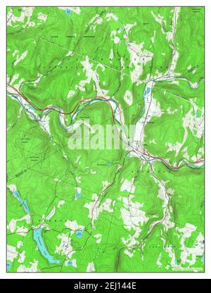 Roscoe, New York, map 1965, 1:24000, United States of America by Timeless Maps, data U.S. Geological Survey Stock Photo