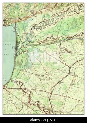 Sylvan Beach, New York, map 1947, 1:24000, United States of America by Timeless Maps, data U.S. Geological Survey Stock Photo