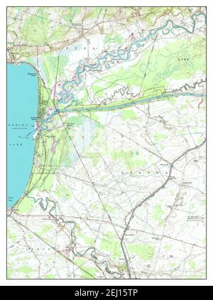 Sylvan Beach, New York, map 1955, 1:24000, United States of America by Timeless Maps, data U.S. Geological Survey Stock Photo