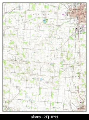 Map Of Bellefontaine Ohio Bellefontaine, Ohio, Map 1960, 1:24000, United States Of America By  Timeless Maps, Data U.s. Geological Survey Stock Photo - Alamy